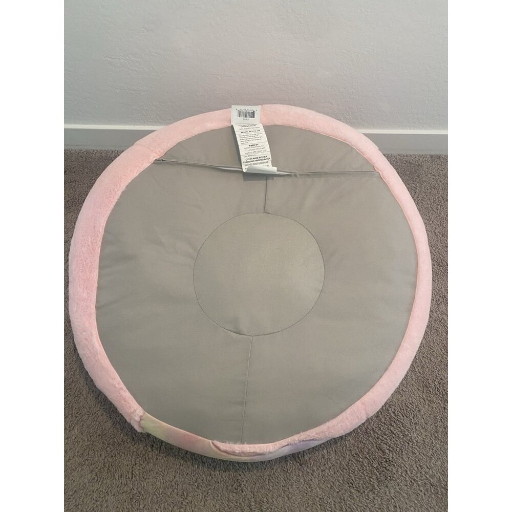Your Zone Kids, Pink Soft Plush Unicorn Large Bean Bag Chair, Girls Kids 2.25 ft - Picture 7 of 11